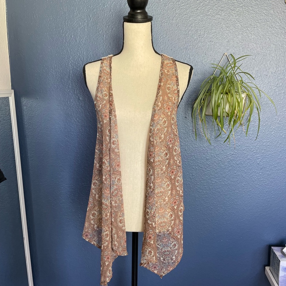 Waterfall vest - size small